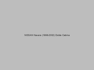 Kits electricos económicos para NISSAN Navara (1998-2002) Doble Cabina